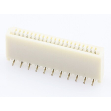 Molex Ffc/Fpc Connector, 21 Contact(S), 1 Row(S), Female, Straight, 0.039 Inch Pitch, Surface Mount 528082171